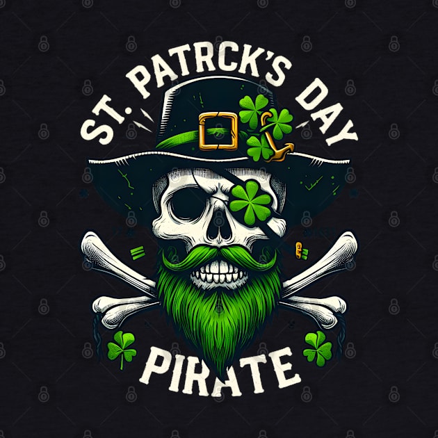 St. Patrick’s Pirate Skull by FreshIdea8